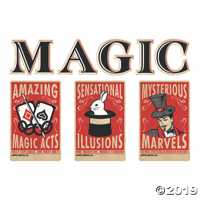 Magical Party Cutouts (8 Piece(s))