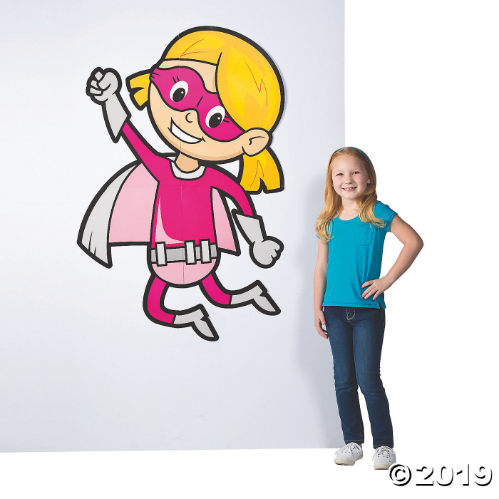 Jumbo Superhero Cutouts (24 Piece(s))