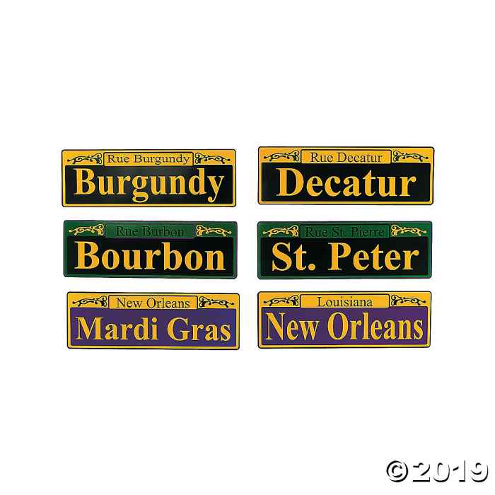 Mardi Gras Cutouts (1 Set(s))