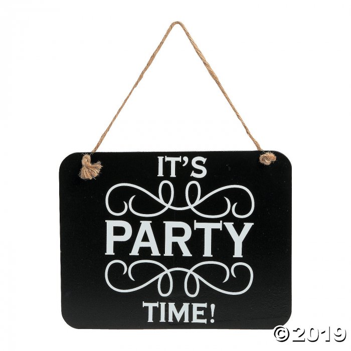 Here Comes The Bride/It's Party Time Sign (1 Piece(s))