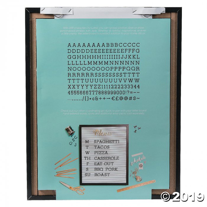 Black Letter Board Kit - 20 (1 Set(s))