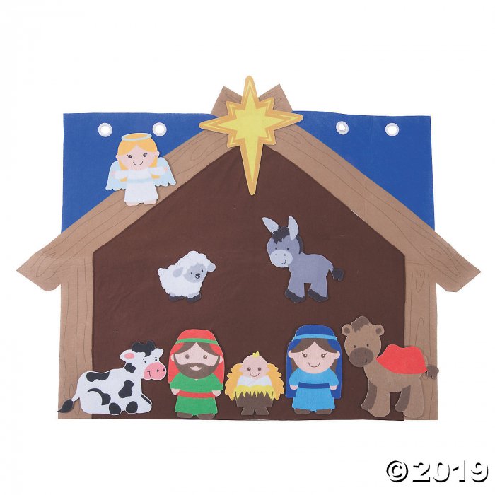 Large Nativity Scene Activity (1 Set(s))