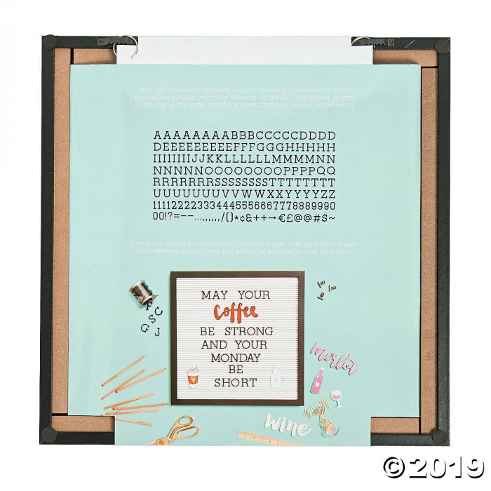Black Letter Board Kit - 16 (1 Set(s))