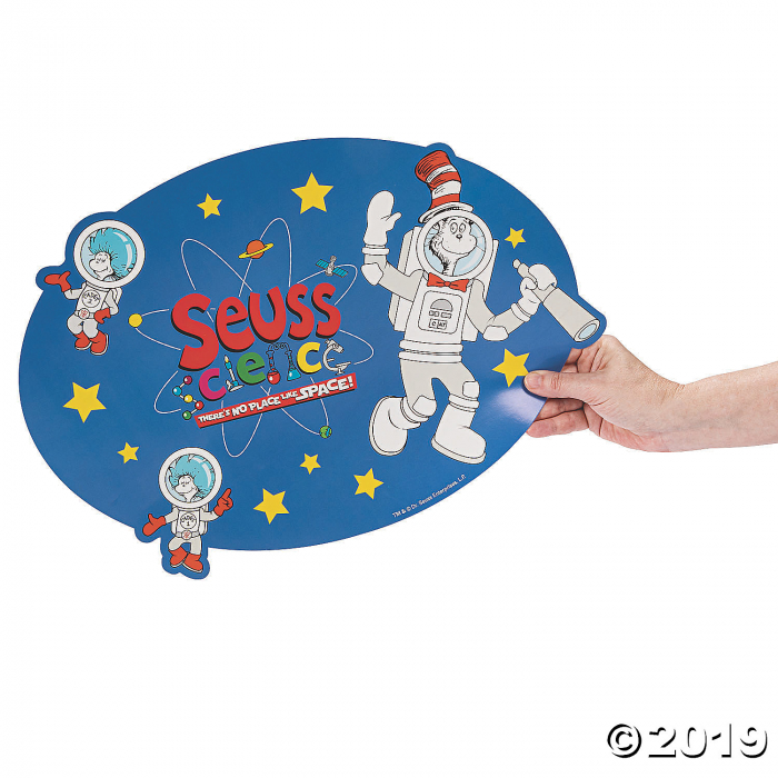 Jumbo Dr. Seuss Space Cutouts (6 Piece(s))