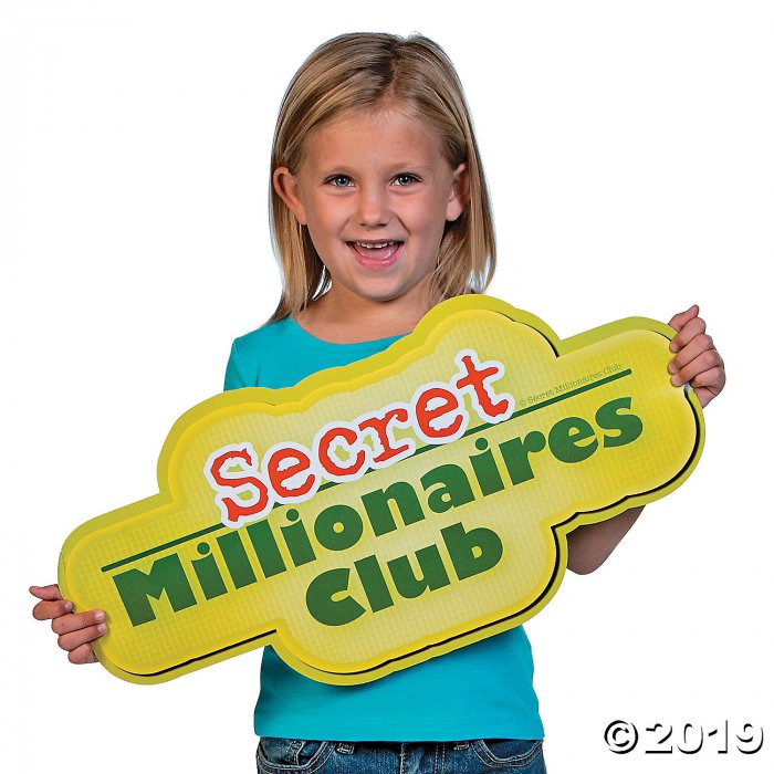 Jumbo Secret Millionaires Club Cutouts (1 Set(s))