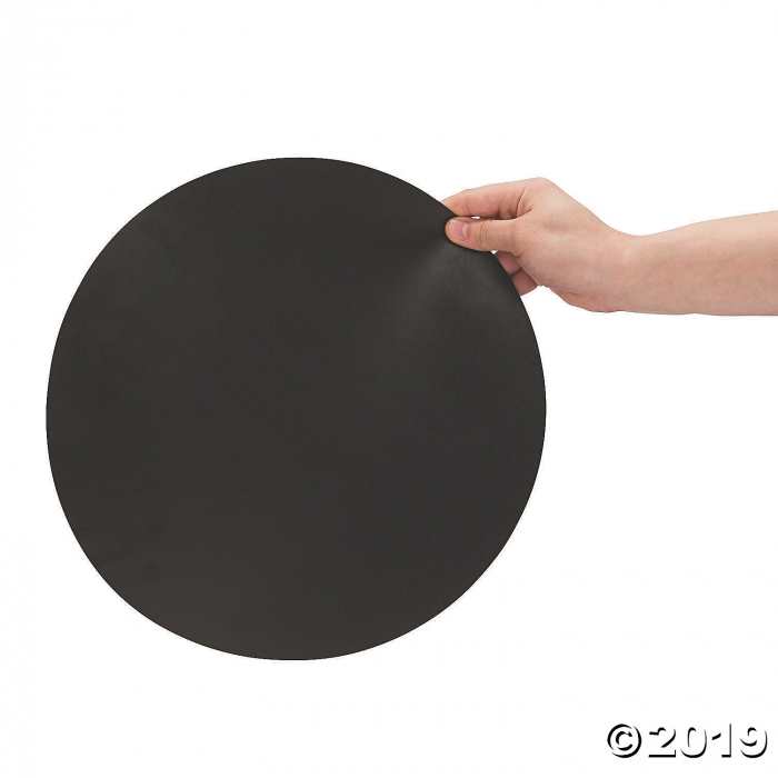Large Black Dot Cutouts (Per Dozen)