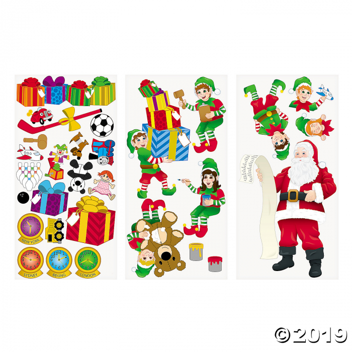 Design-a-Room Santa's Workshop Backdrop (1 Set(s)) Design-a-Room Santa's Workshop Backdrop (1 Set(s))