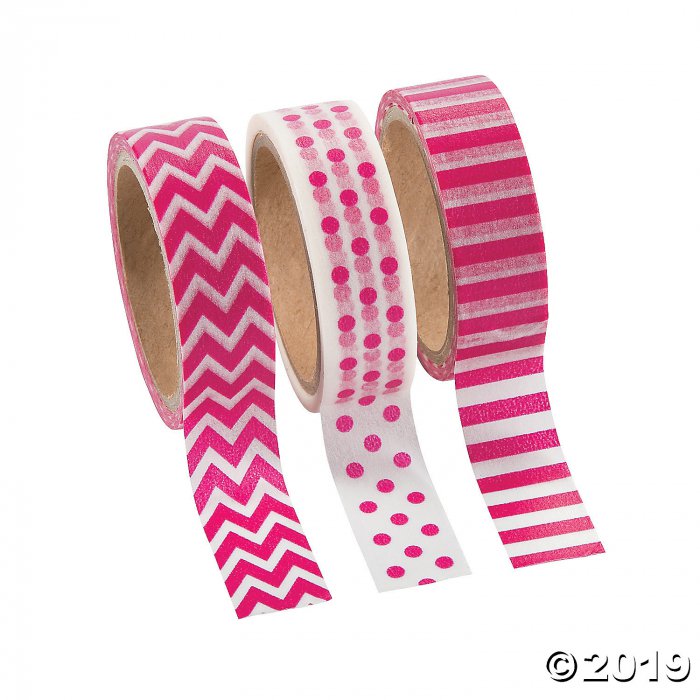Pink Washi Tape Set (3 Roll(s))
