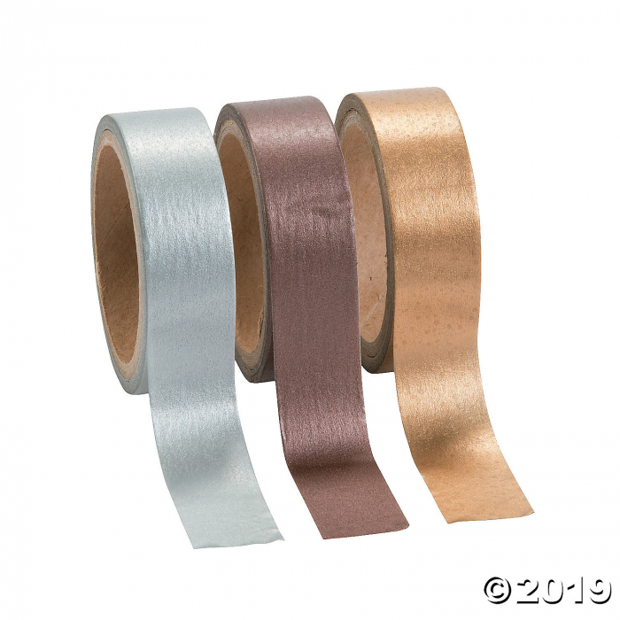 Metallic Washi Tape (3 Piece(s)) Metallic Washi Tape (3 Piece(s))