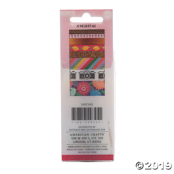 American Crafts Shine Journal Washi Tape (8 Piece(s))