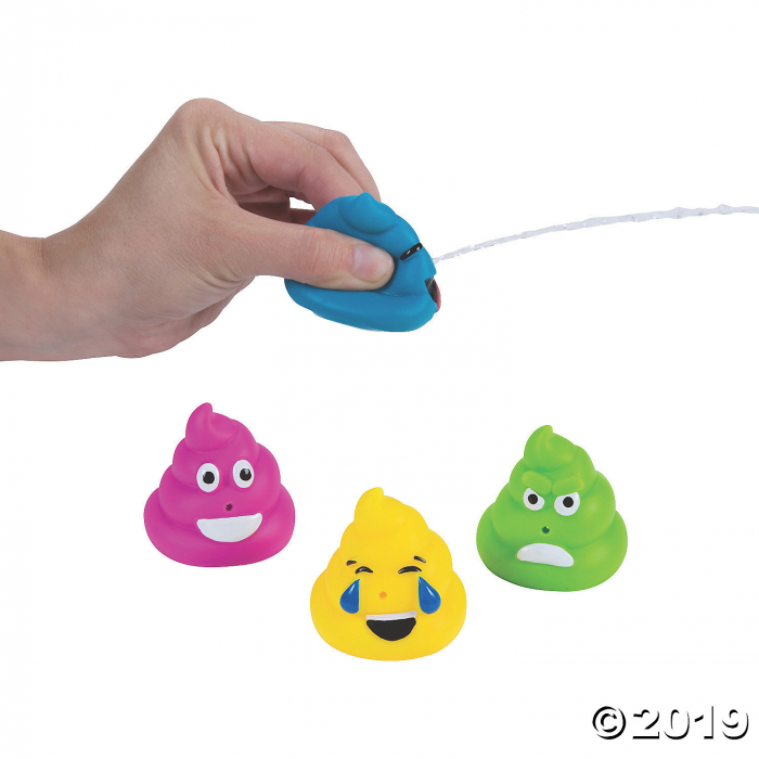 Emoji Poop Squirt Toys (Per Dozen)