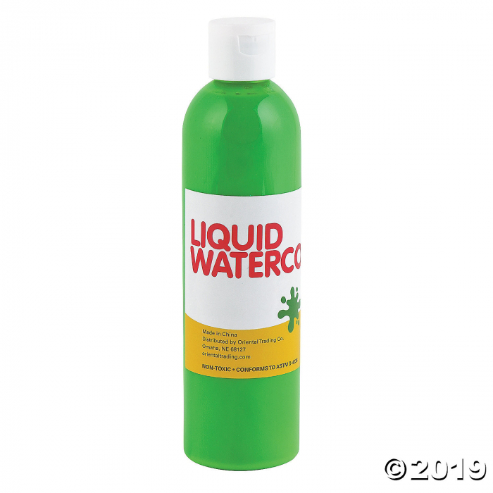 Lime Green Tropical Color Liquid Watercolor Paint (1 Piece(s))
