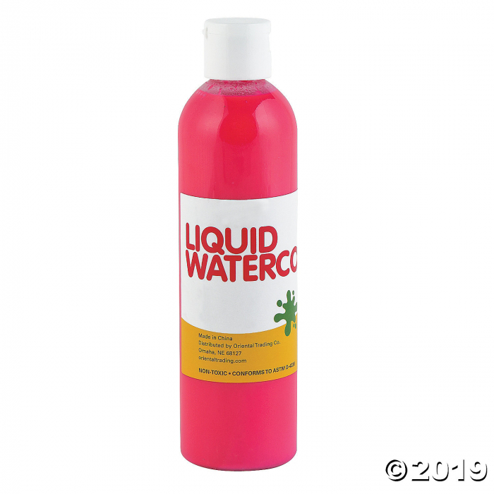 Hot Pink Tropical Color Liquid Watercolor Paint (1 Piece(s))