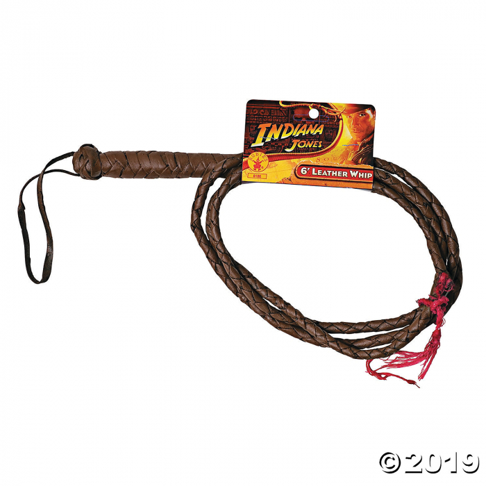 Indiana Jones Leather Whip (1 Piece(s)) Indiana Jones Leather Whip (1 Piece(s))