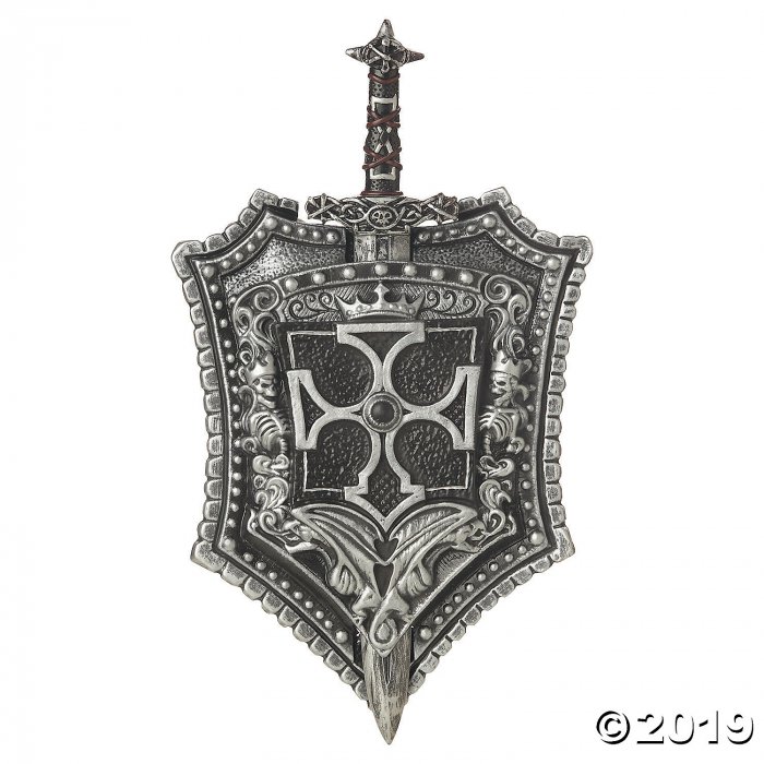 Crusader Shield & Sword (1 Piece(s))