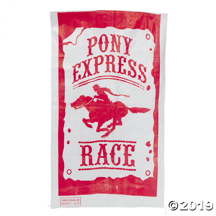 Pony Express Race Potato Sacks (Per Dozen)