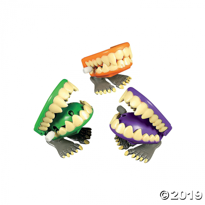 Monster Wind-Up Chomping Teeth (Per Dozen)