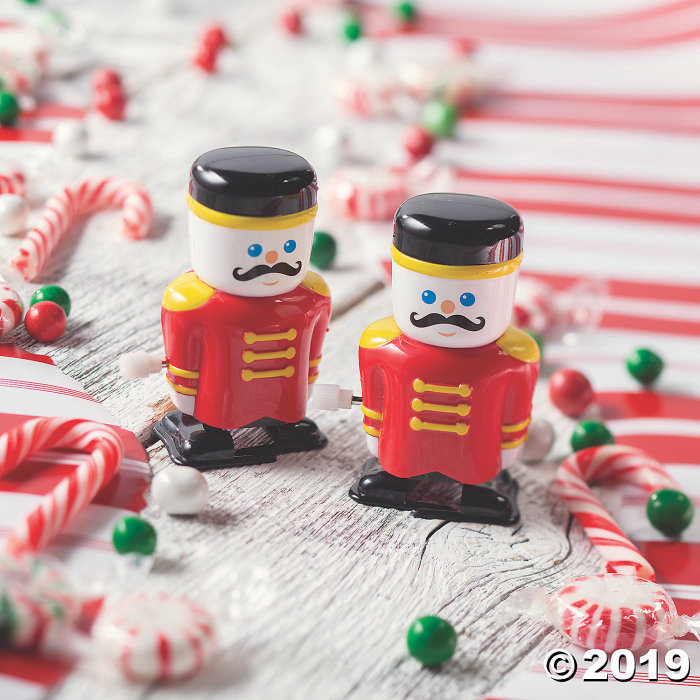 Wind-Up Christmas Toy Soldiers (Per Dozen)