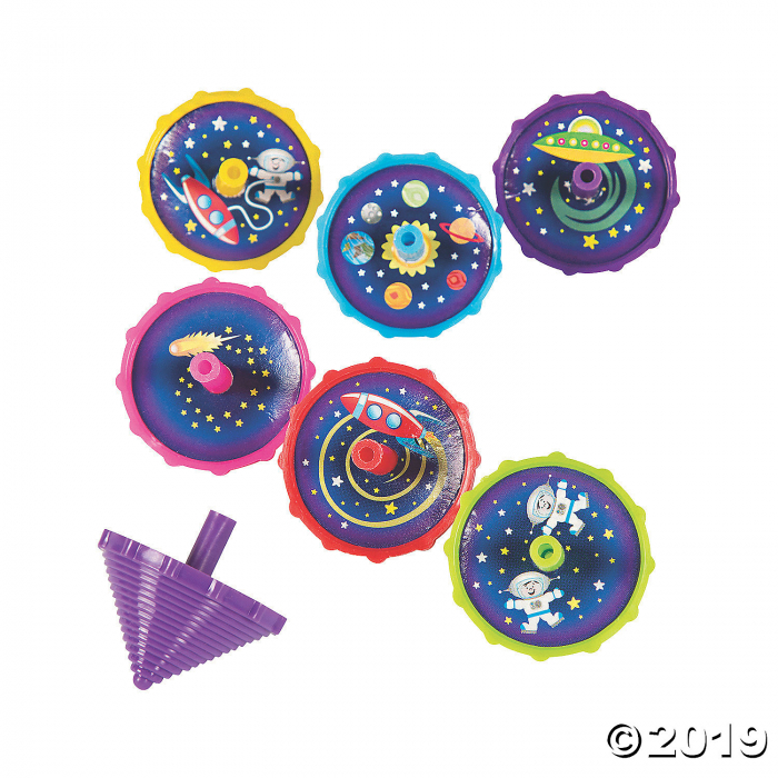 Space Spin Tops (48 Piece(s))