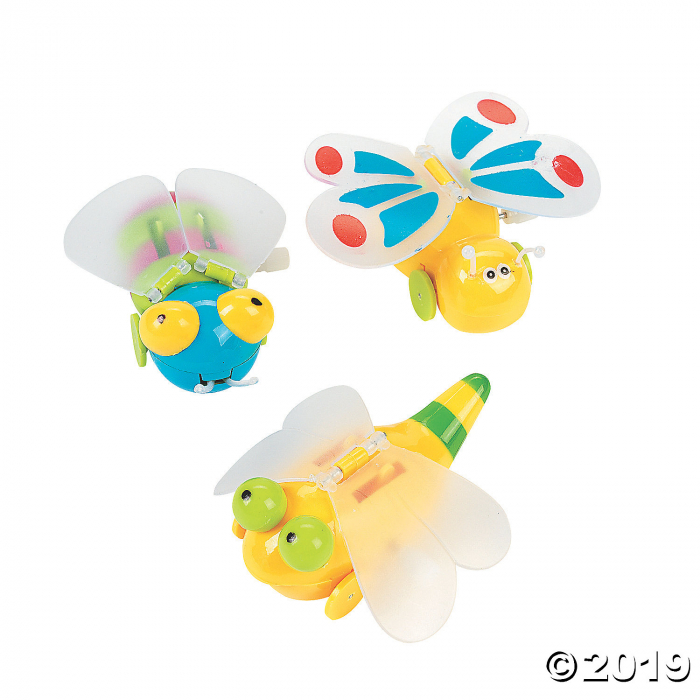 Wind-Up Flying Bugs (Per Dozen)