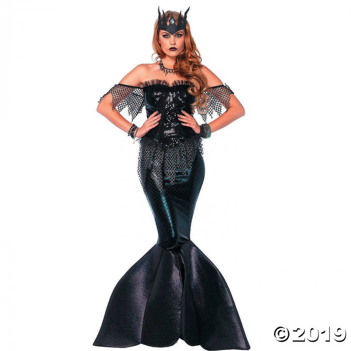 goth mermaid costume