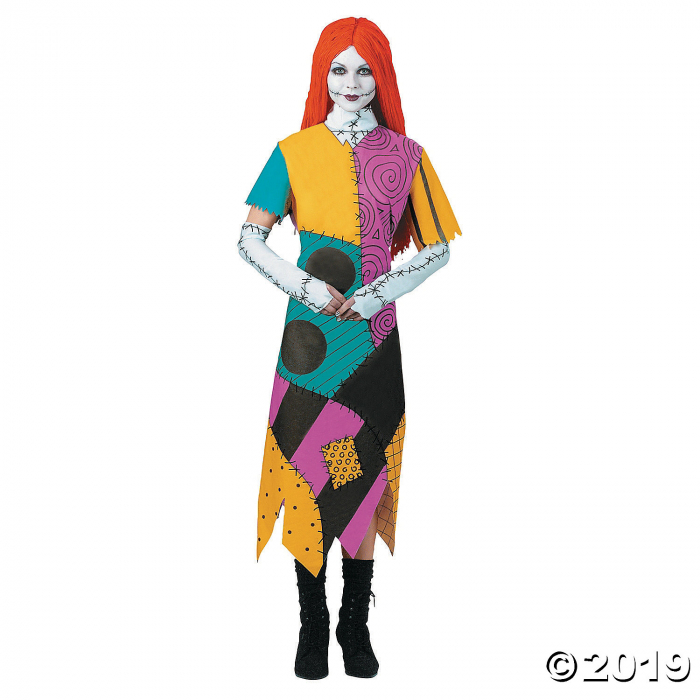 Women's Plus Size Classic The Nightmare Before Christmas Sally Costume - XXL (1 Set(s)) Women's Plus Size Classic The Nightmare Before Christmas Sally Costume - XXL (1 Set(s))
