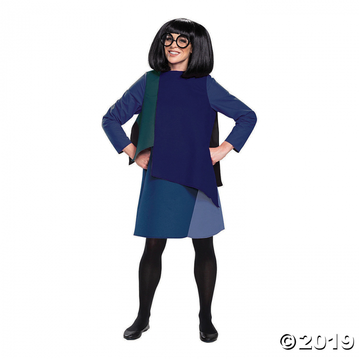 Women's Deluxe Incredibles 2 Edna Costume - Small (1 Piece(s)) Women's Deluxe Incredibles 2 Edna Costume - Small (1 Piece(s))