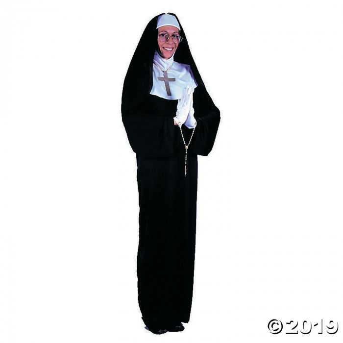 Women's Plus Size Mother Superior Nun Costume - XXL (1 Piece(s))