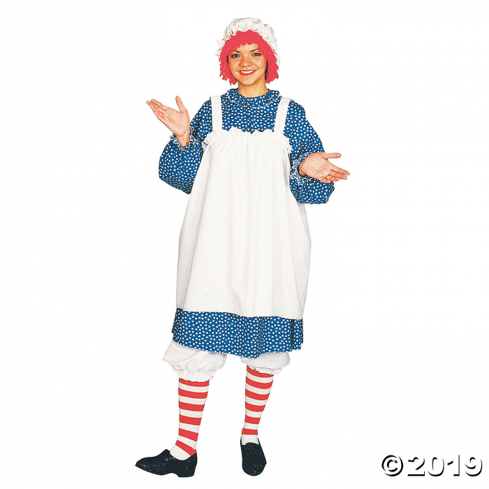 Women's Raggedy Ann Costume - Medium/Large (1 Piece(s)) Women's Raggedy Ann Costume - Medium/Large (1 Piece(s))