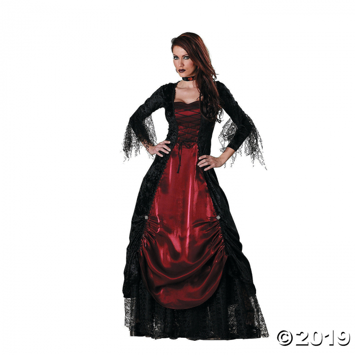 Women's Gothic Vampira Costume - Extra Large (1 Piece(s))