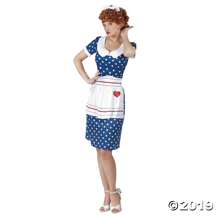 Women's Sassy I Love Lucy® Lucy Costume - Small (1 Set(s))