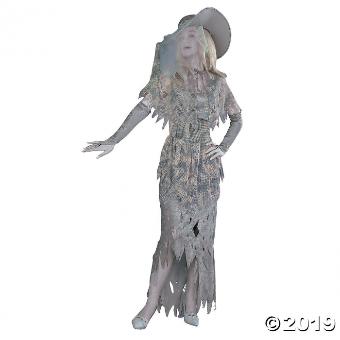 Women's Ghostly Gal Costume - Standard (1 Piece(s))
