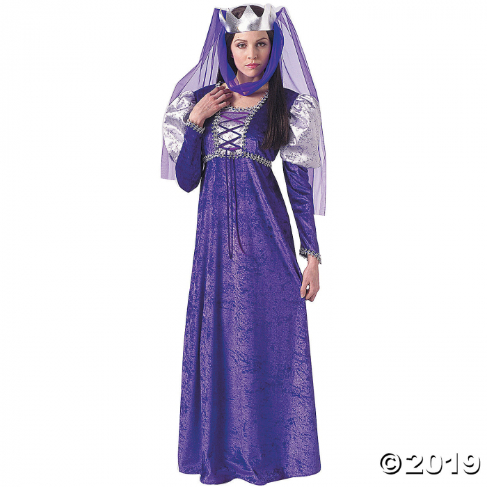 Women's Renaissance Queen Costume - Standard (1 Set(s))
