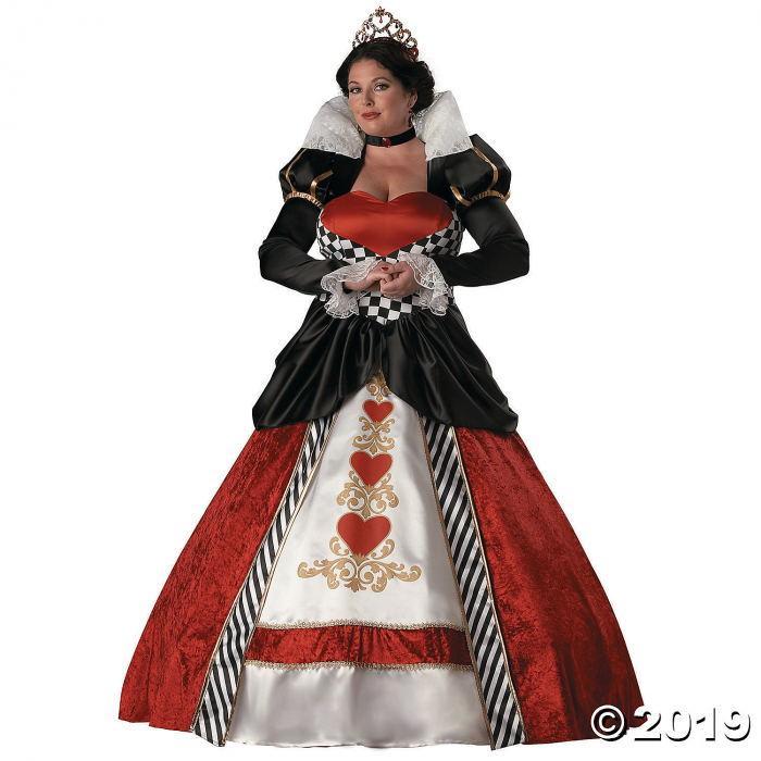 Women's Plus Size Queen Of Hearts Costume - XXXL (1 Piece(s)) Women's Plus Size Queen Of Hearts Costume - XXXL (1 Piece(s))