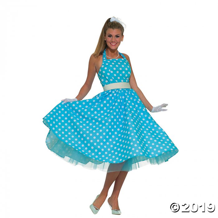 Women's Summer Daze 50s Dress Costume - Standard (1 Piece(s))