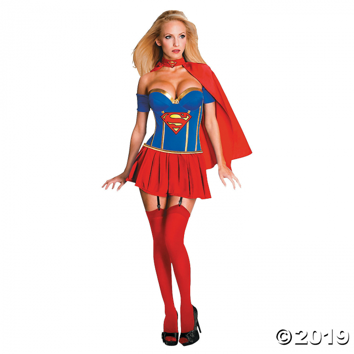 Women's Deluxe Supergirl Costume - Large (1 Piece(s))