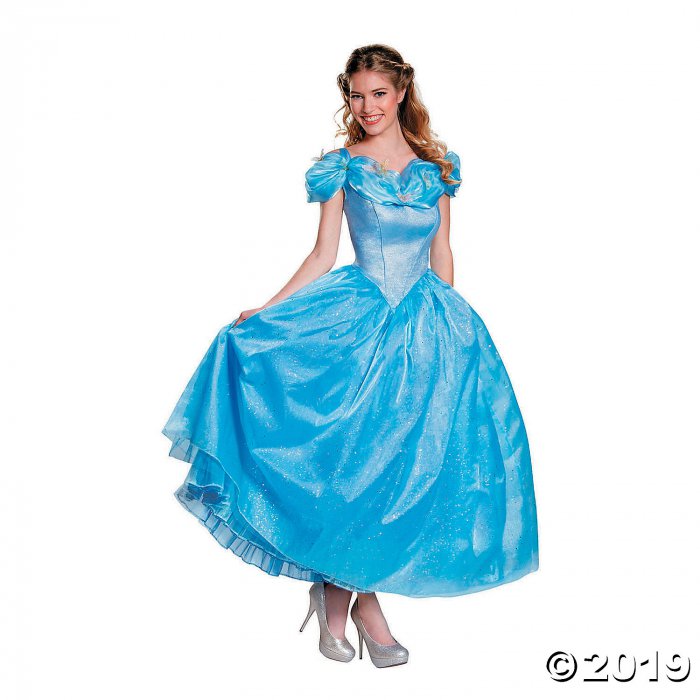 Women's Prestige Cinderella Movie Costume - Small (1 Piece(s ...