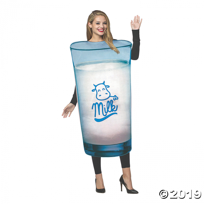 Adult's Get Real Milk Costume (1 Piece(s)) Adult's Get Real Milk Costume (1 Piece(s))
