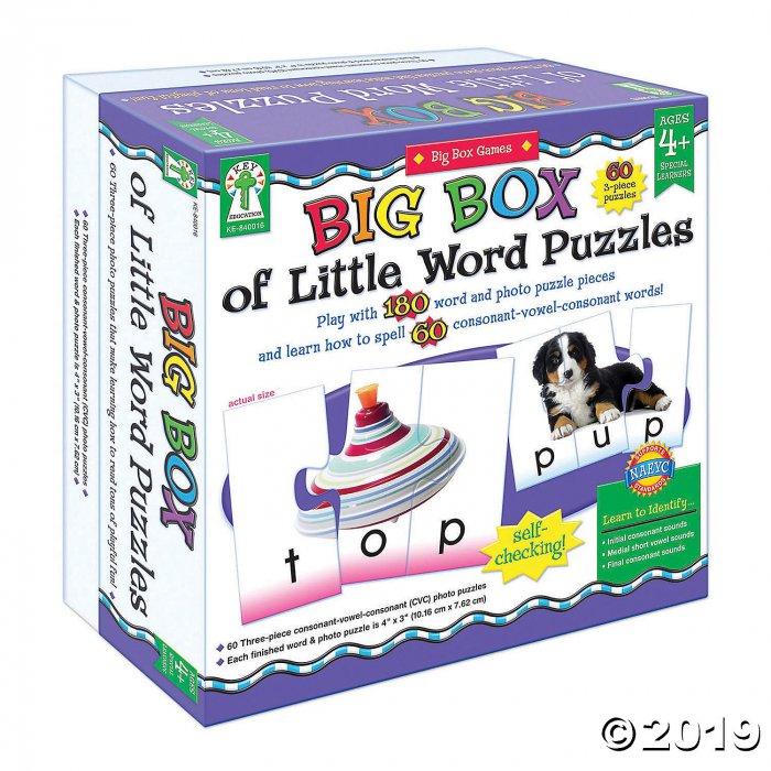 Big Box of Little Word Puzzles Puzzle (1 Set(s))