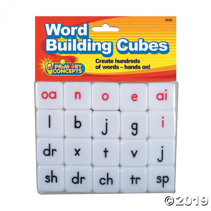 Primary Concepts Word Building Cube, 20 Pieces (1 Piece(s ...