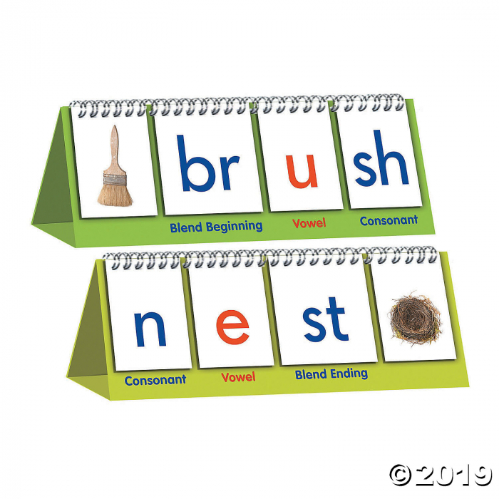 Blend Flips, Double-sided, Consonant Blend Sounds Flip Chart, Set of 3 (3 Piece(s)) Blend Flips, Double-sided, Consonant Blend Sounds Flip Chart, Set of 3 (3 Piece(s))