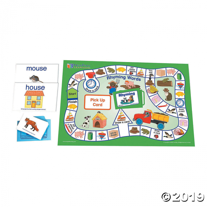 Language Arts Learning CenterEarly Childhood Rhyming Words, Grades K