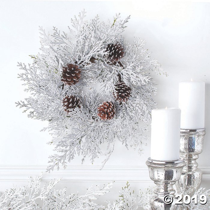 Winter Wonderland Sparkly Wreath (1 Piece(s))