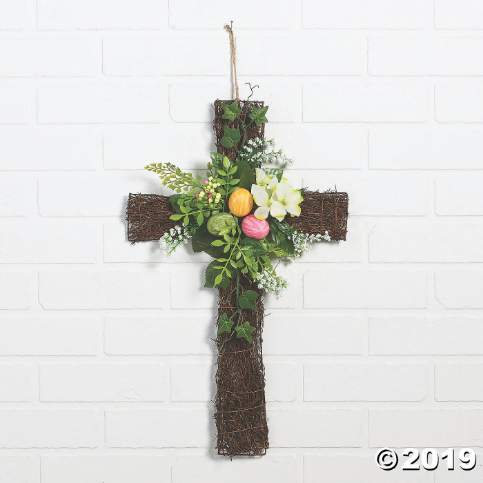 Easter Cross Wall Décor (1 Piece(s))