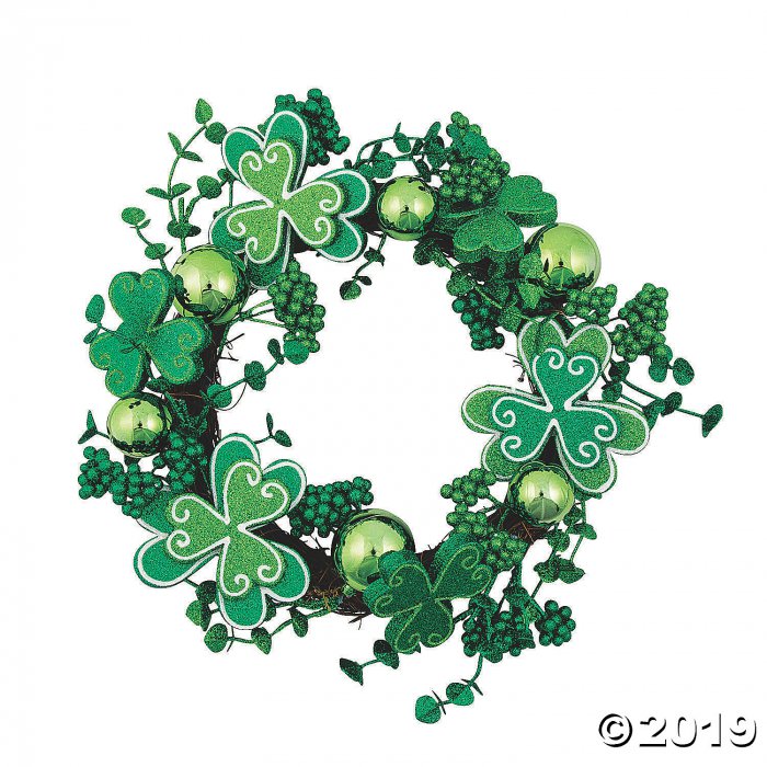 Decorative Shamrock Wreath (1 Piece(s))