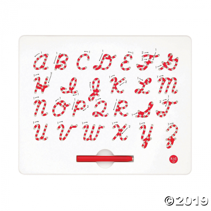 Cursive Magnatab Board, Upper Case (1 Piece(s)) Cursive Magnatab Board, Upper Case (1 Piece(s))