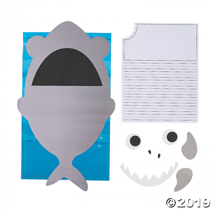 All About Sharks Writing Prompt Craft Kit (Makes 12)