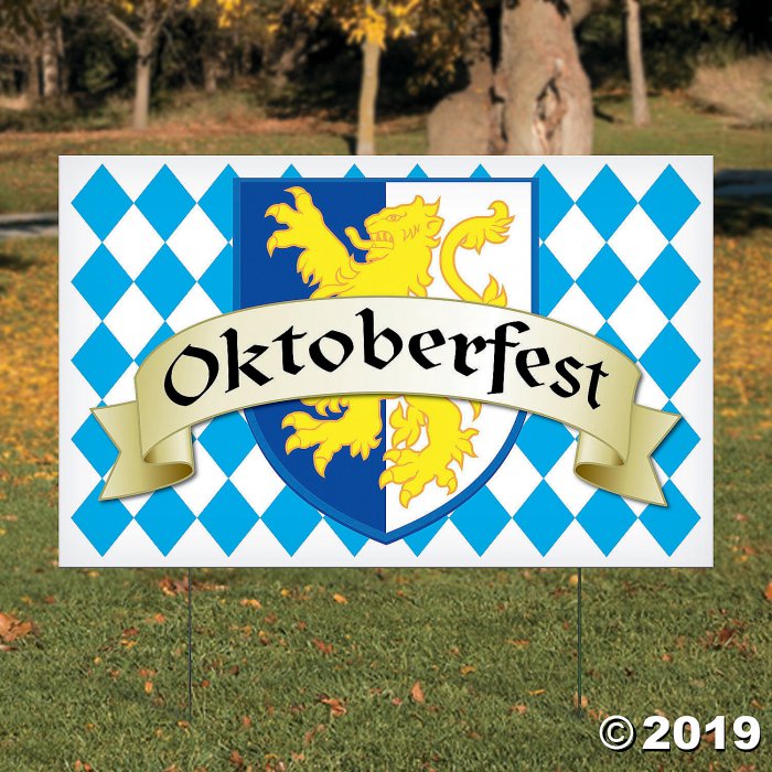 Oktoberfest Yard Sign (1 Piece(s))