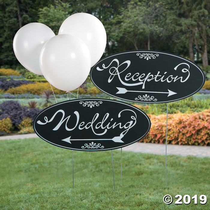 Wedding Yard Sign Kit (2 Piece(s))