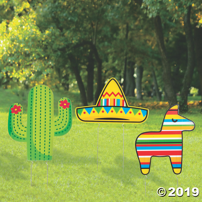 Fiesta Yard Stakes (3 Piece(s))